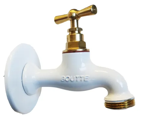 KRAN 1/2" BIAŁY MAT
